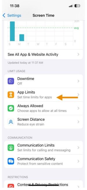 Instagram app hidden settings on iPhone