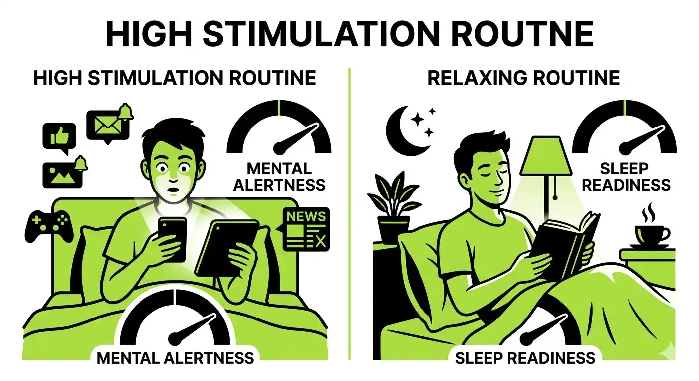 Tips to Reduce Screen Time and Improve Sleep - the jolt app.webp