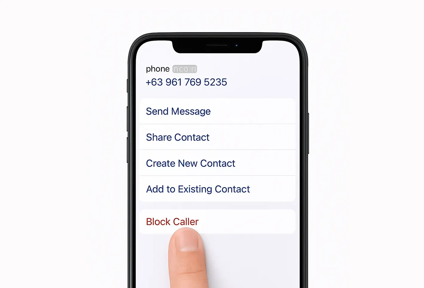 Tips to block caller