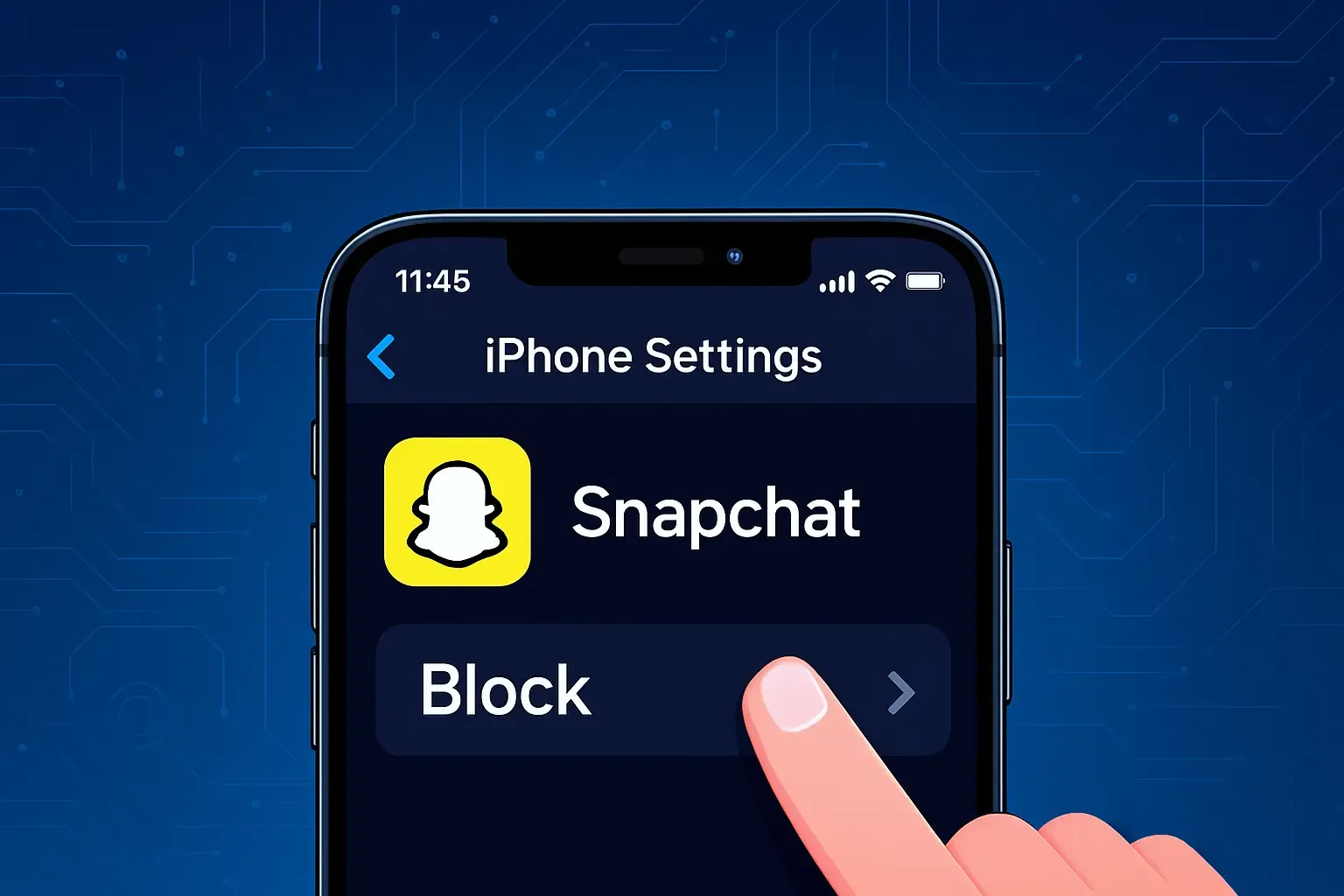  iPhone settings used to limit app usage