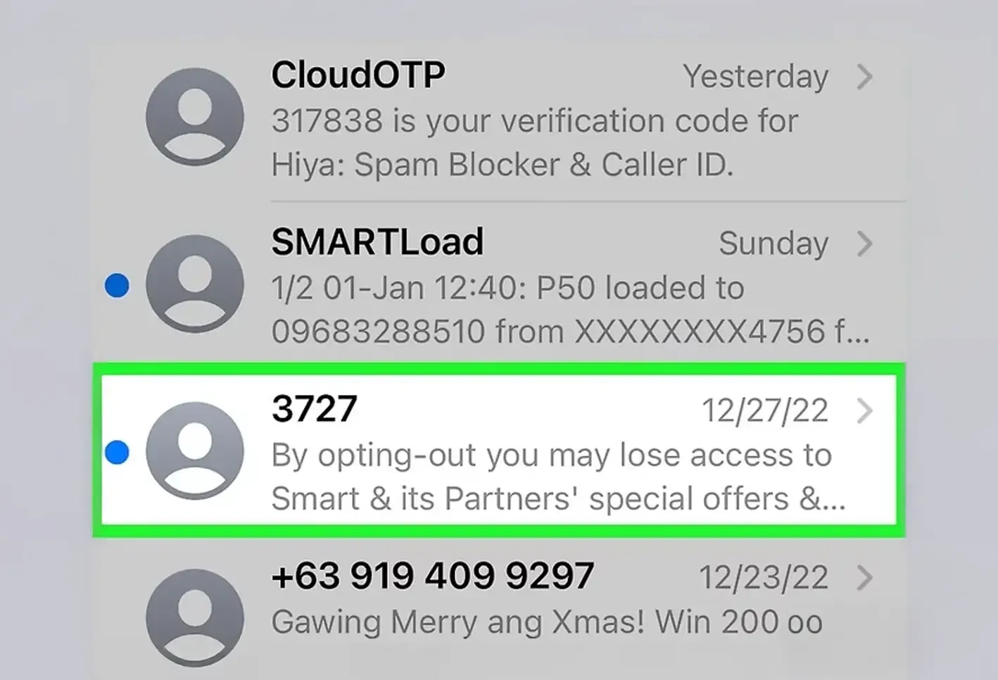 tips to Block Unwanted Texts